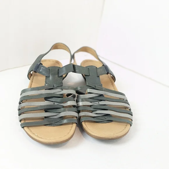 Naturalizer two tone leather sandals - Picture 8 of 16